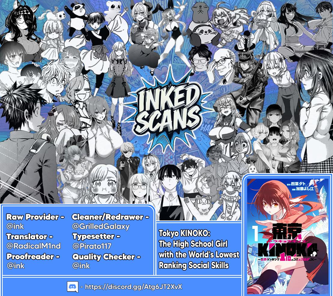 Toukyou KINOKO: Sekai Ranking 1-i no Komyu-ryoku Saijaku JK Chap 14 - Next Chap 15