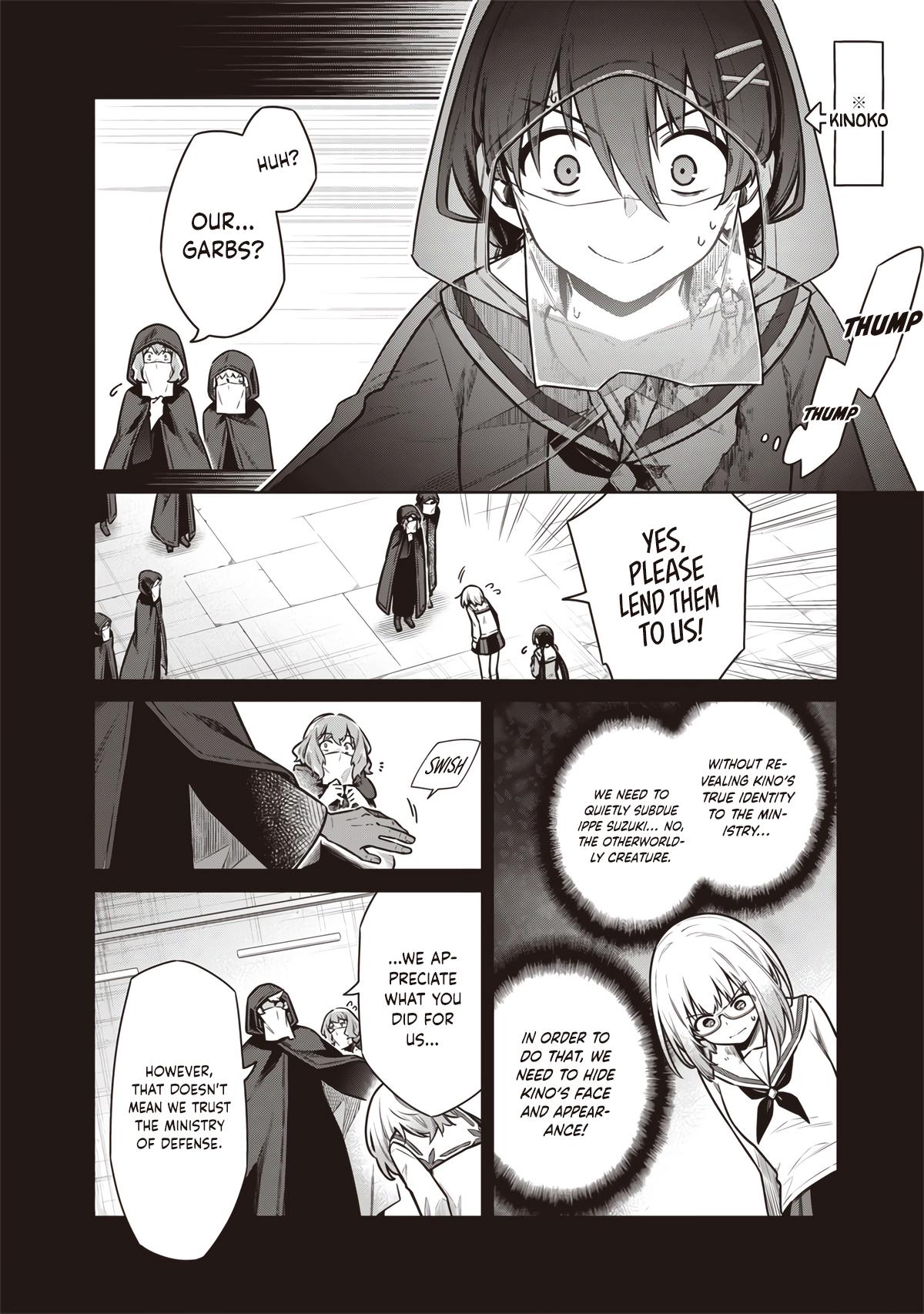 Toukyou KINOKO: Sekai Ranking 1-i no Komyu-ryoku Saijaku JK Chap 16 - Next Chap 17