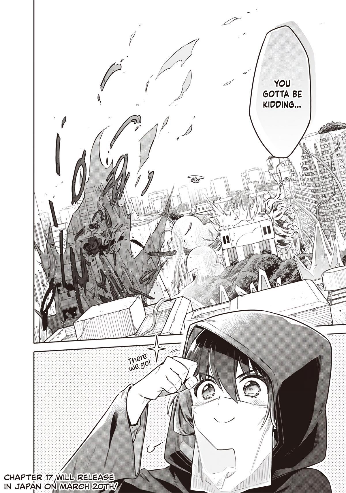 Toukyou KINOKO: Sekai Ranking 1-i no Komyu-ryoku Saijaku JK Chap 16 - Next Chap 17