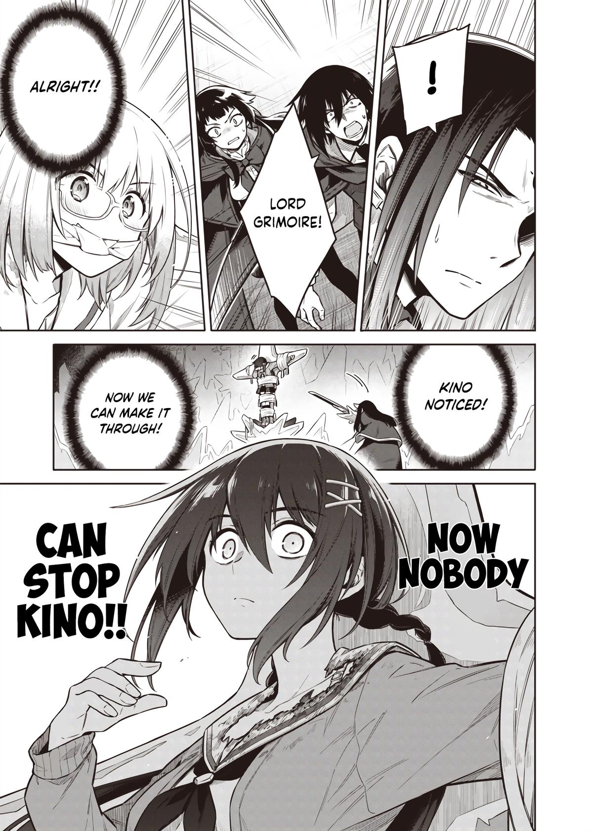Toukyou KINOKO: Sekai Ranking 1-i no Komyu-ryoku Saijaku JK Chap 11 - Next Chap 12