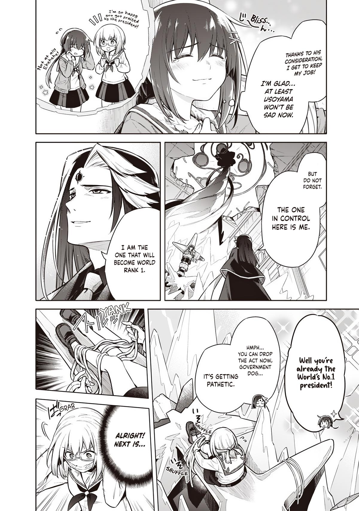 Toukyou KINOKO: Sekai Ranking 1-i no Komyu-ryoku Saijaku JK Chap 12 - Next Chap 13