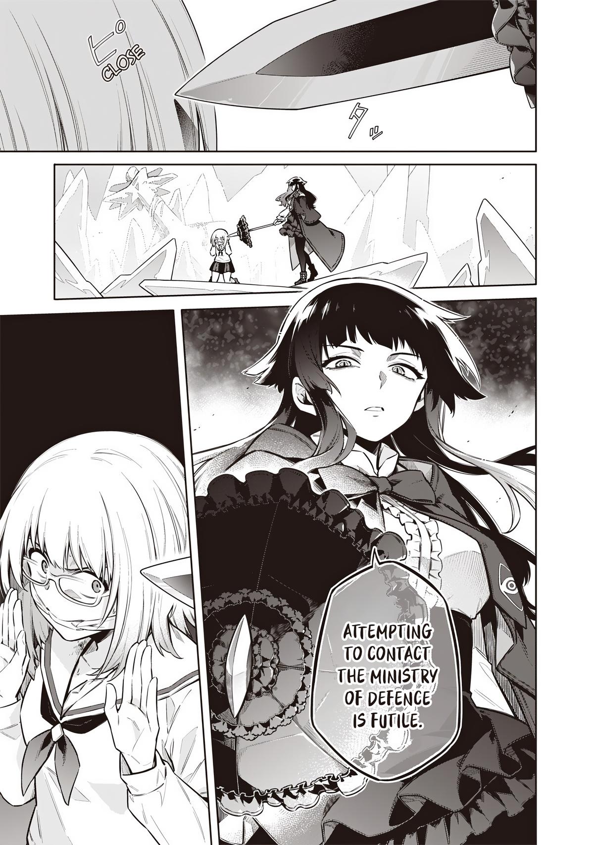 Toukyou KINOKO: Sekai Ranking 1-i no Komyu-ryoku Saijaku JK Chap 12 - Next Chap 13