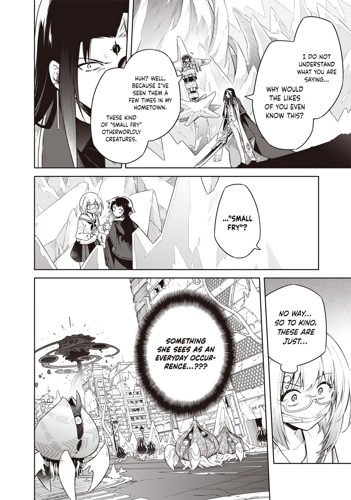 Toukyou KINOKO: Sekai Ranking 1-i no Komyu-ryoku Saijaku JK Chap 12 - Next Chap 13