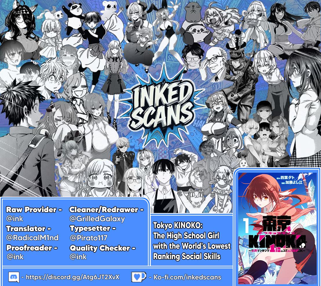 Toukyou KINOKO: Sekai Ranking 1-i no Komyu-ryoku Saijaku JK Chap 13 - Next Chap 14
