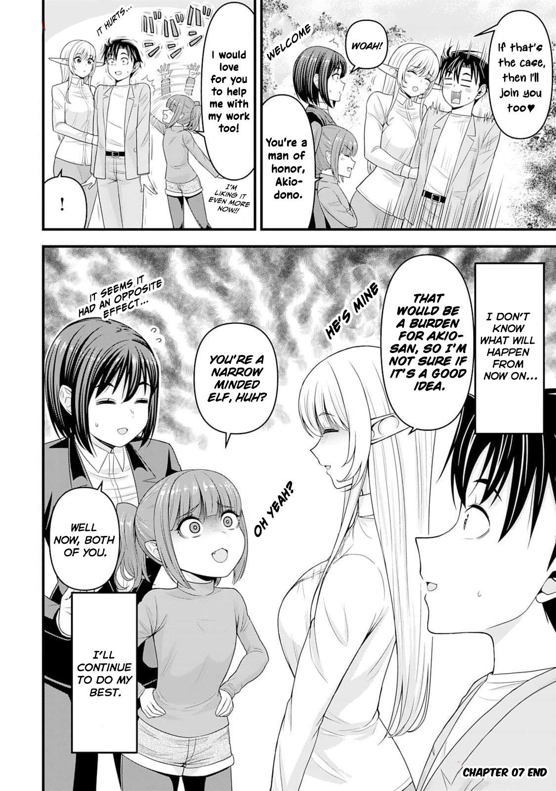 Isekai kara Elf-san ga Ochitekita no desu ga!? Chap 7 - Next Chap 8