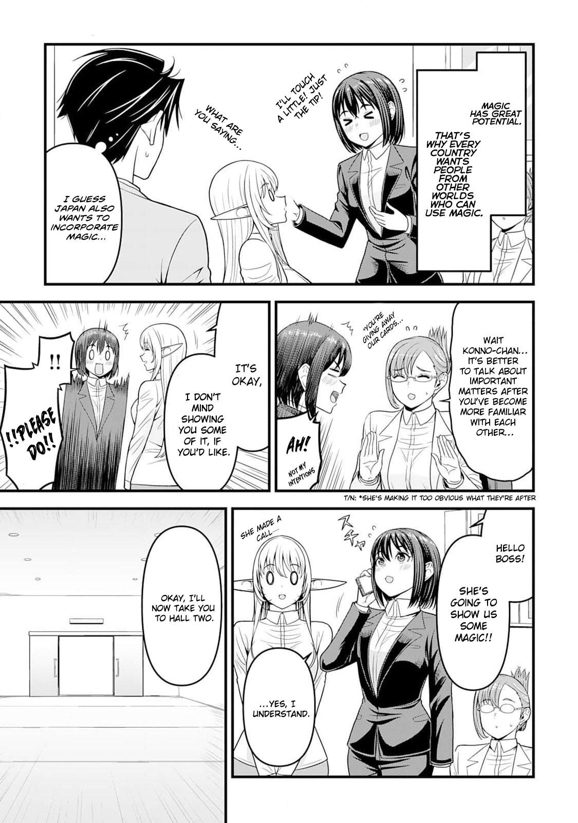 Isekai kara Elf-san ga Ochitekita no desu ga!? Chap 4 - Next Chap 5