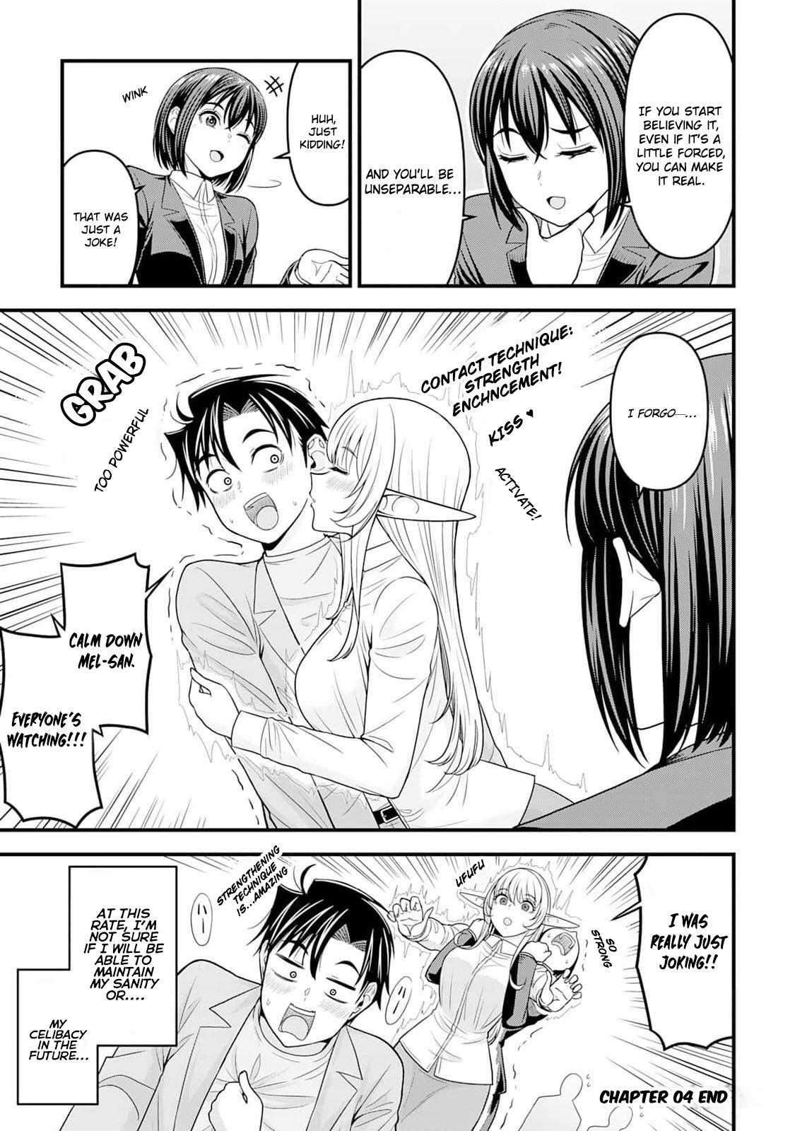 Isekai kara Elf-san ga Ochitekita no desu ga!? Chap 4 - Next Chap 5