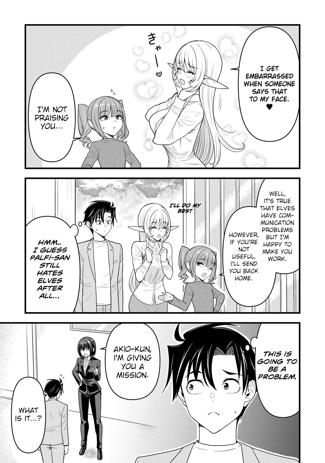 Isekai kara Elf-san ga Ochitekita no desu ga!? Chap 9 - Next Chap 10
