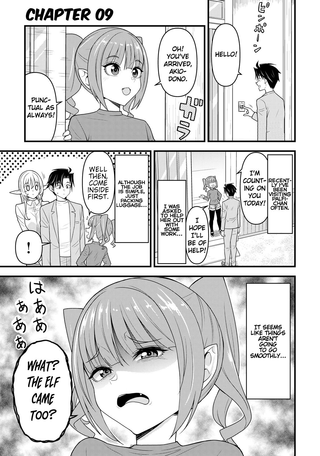 Isekai kara Elf-san ga Ochitekita no desu ga!? Chap 9 - Next Chap 10