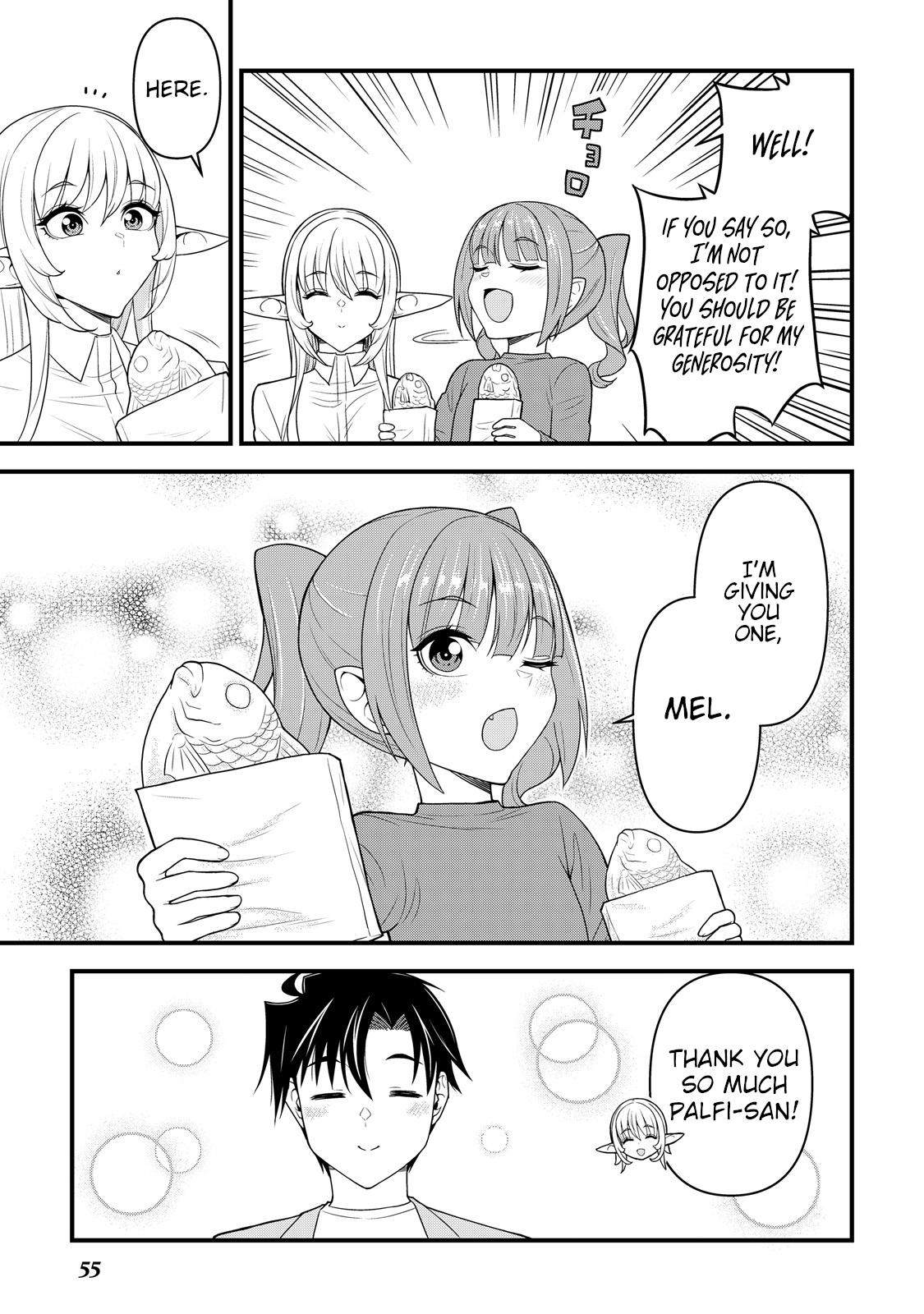 Isekai kara Elf-san ga Ochitekita no desu ga!? Chap 9 - Next Chap 10