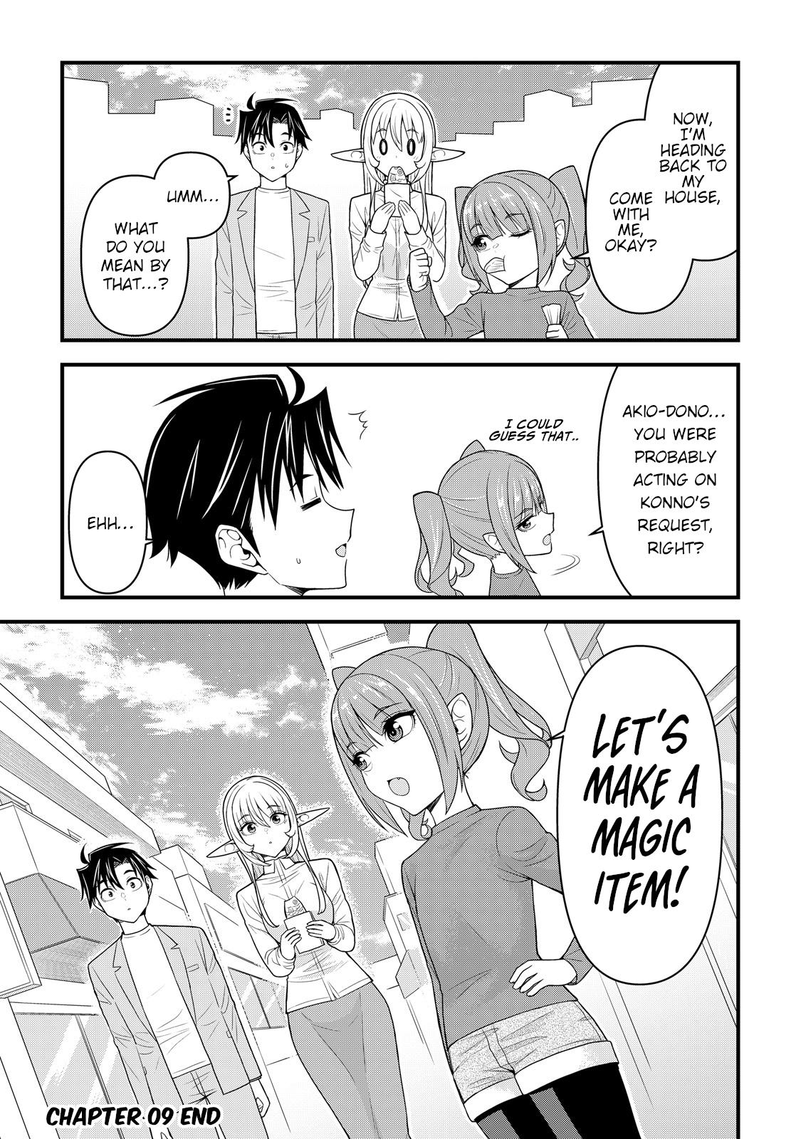 Isekai kara Elf-san ga Ochitekita no desu ga!? Chap 9 - Next Chap 10