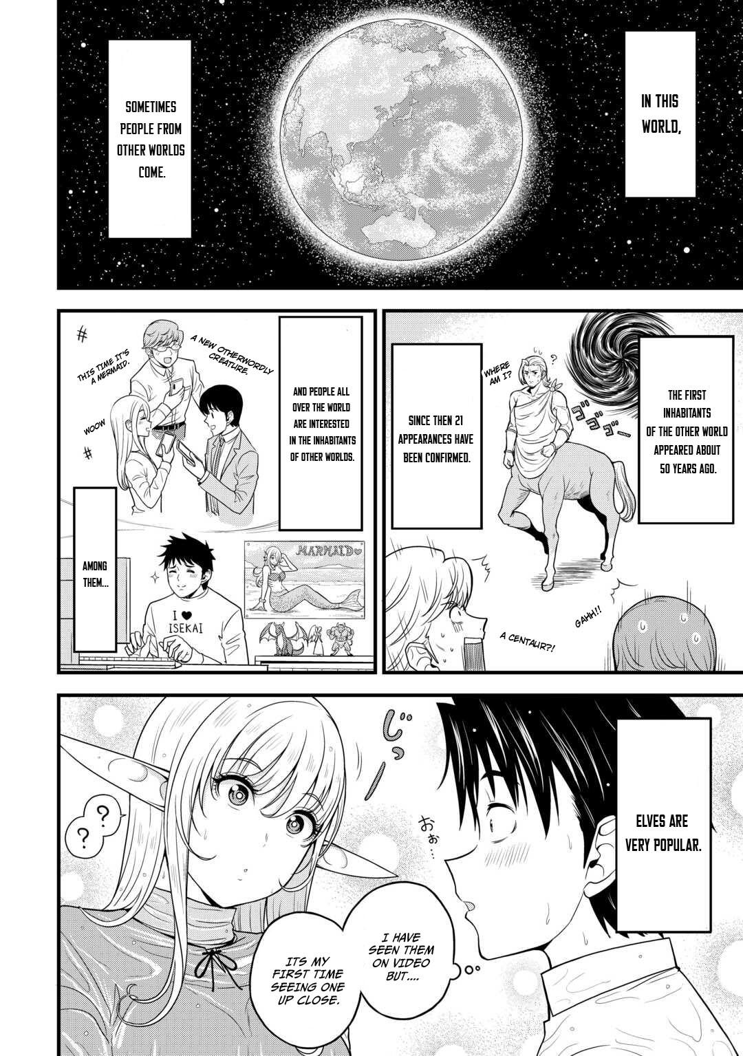 Isekai kara Elf-san ga Ochitekita no desu ga!? Chap 1 - Next Chap 2