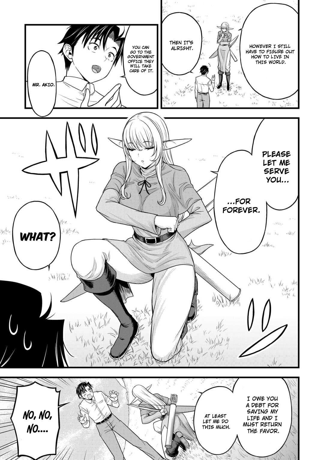 Isekai kara Elf-san ga Ochitekita no desu ga!? Chap 1 - Next Chap 2