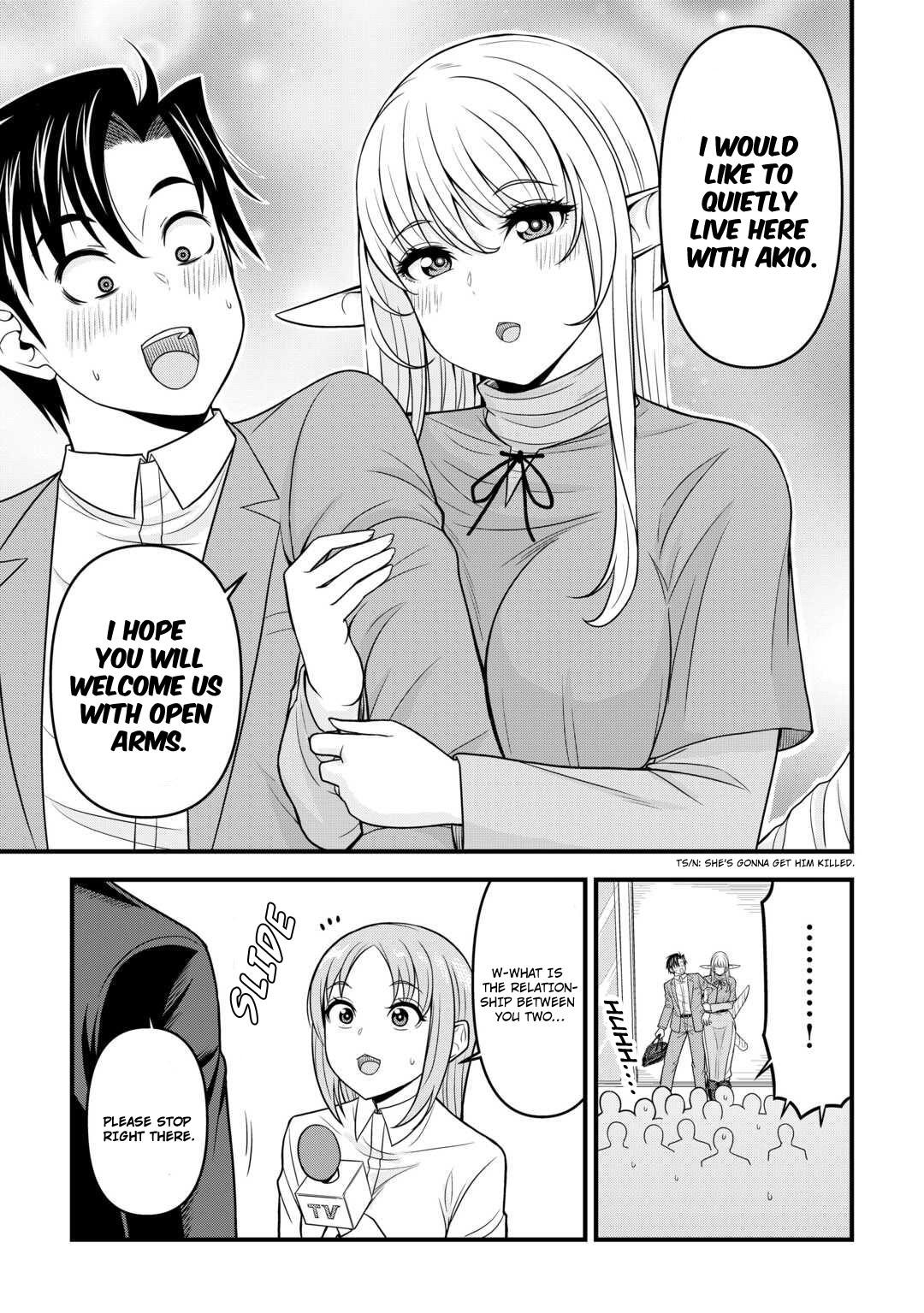 Isekai kara Elf-san ga Ochitekita no desu ga!? Chap 2 - Next Chap 3