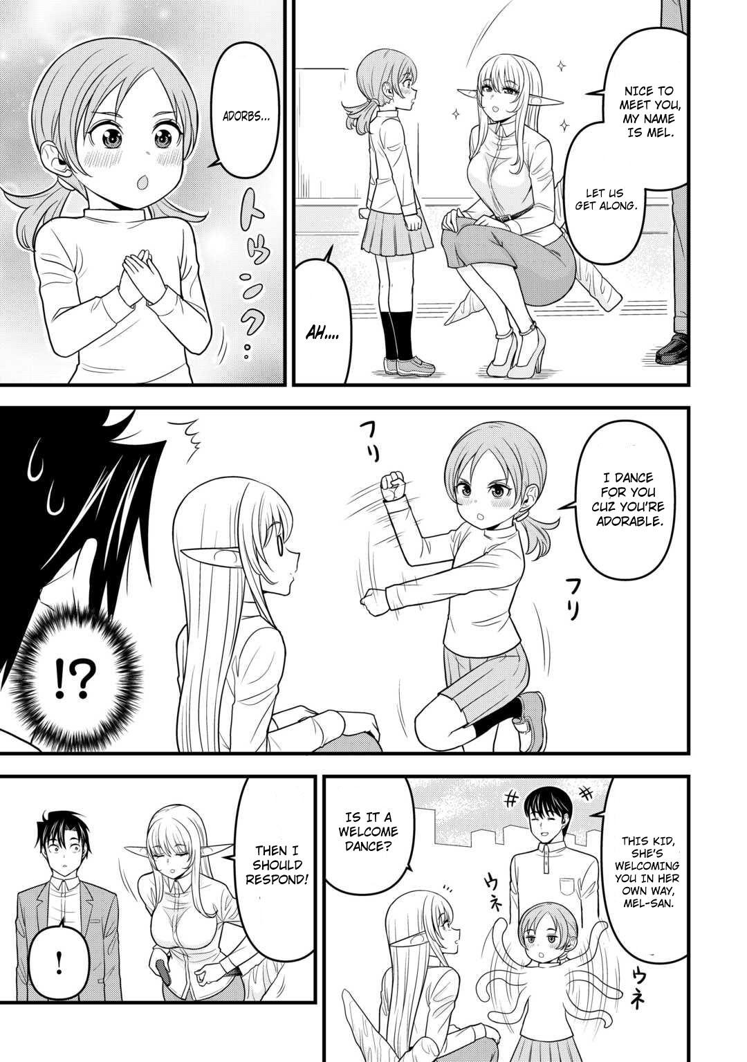 Isekai kara Elf-san ga Ochitekita no desu ga!? Chap 2 - Next Chap 3