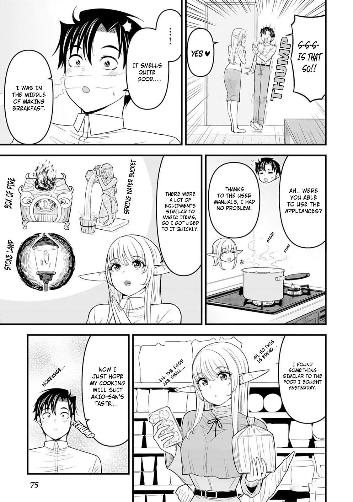 Isekai kara Elf-san ga Ochitekita no desu ga!? Chap 3 - Next Chap 4