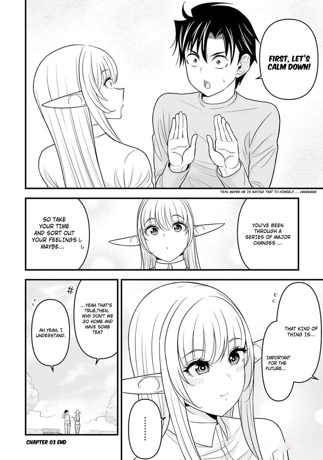 Isekai kara Elf-san ga Ochitekita no desu ga!? Chap 3 - Next Chap 4