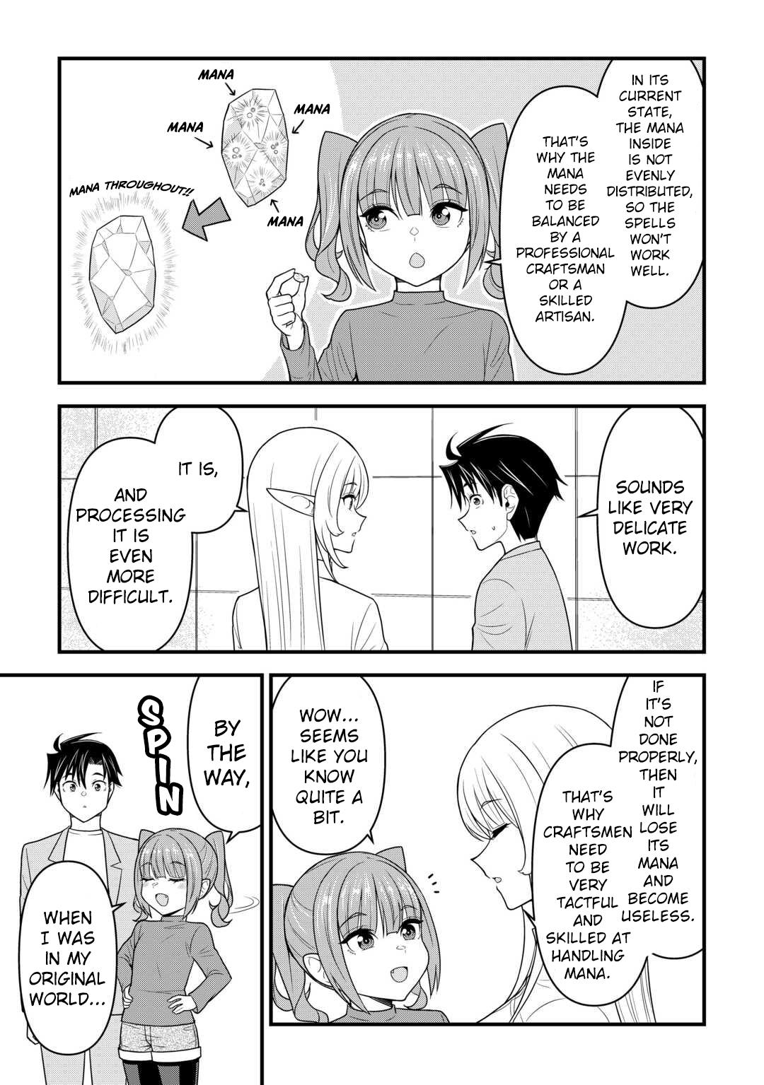 Isekai kara Elf-san ga Ochitekita no desu ga!? Chap 10 - Next Chap 11