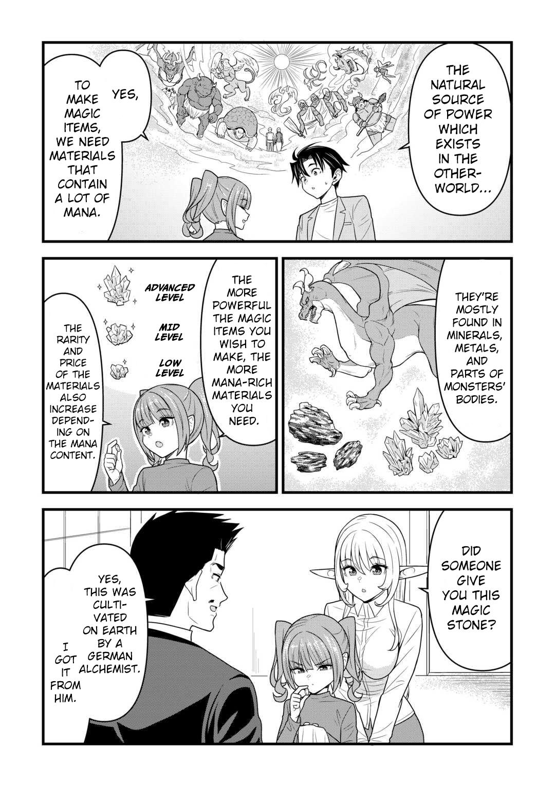 Isekai kara Elf-san ga Ochitekita no desu ga!? Chap 10 - Next Chap 11
