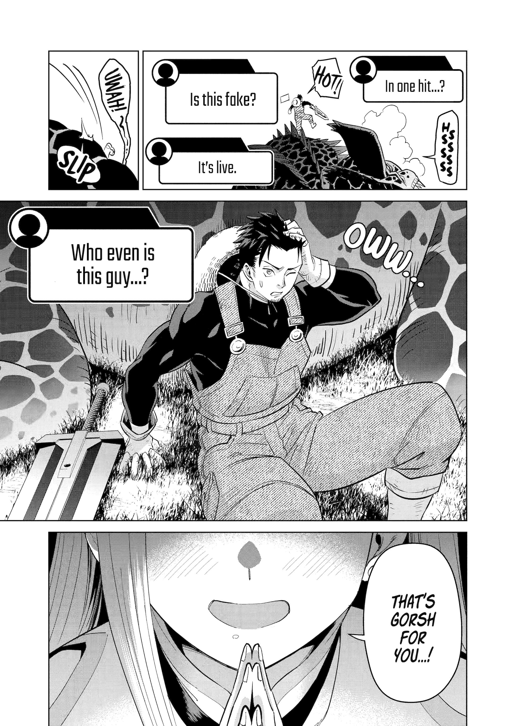 Saikyou wa Inaka Nouka no Ossan deshita: Saikou Rank no Dragon wo Kujo shita Kekka, Jitsuryoku ga Sekai ni Baremashita Chap 1 - Next Chap 2