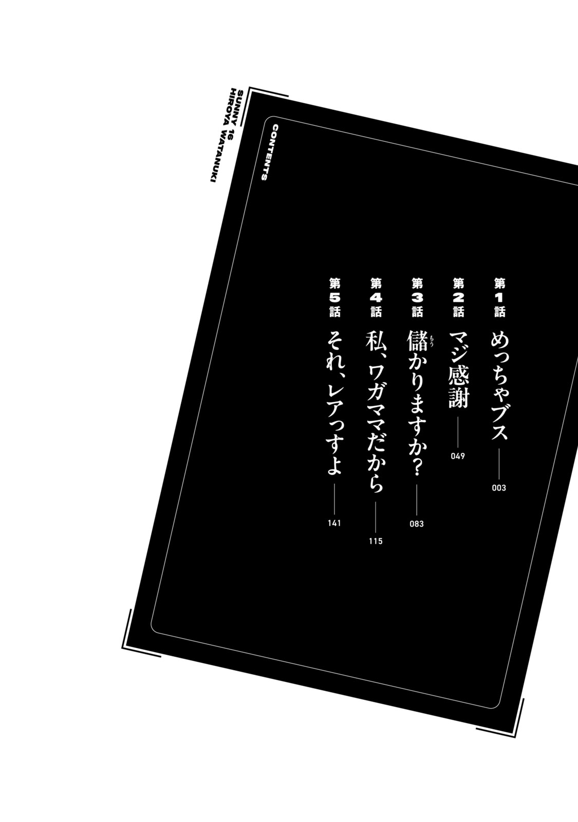 Sunny Sixteen Chap 1 - Next Chap 2
