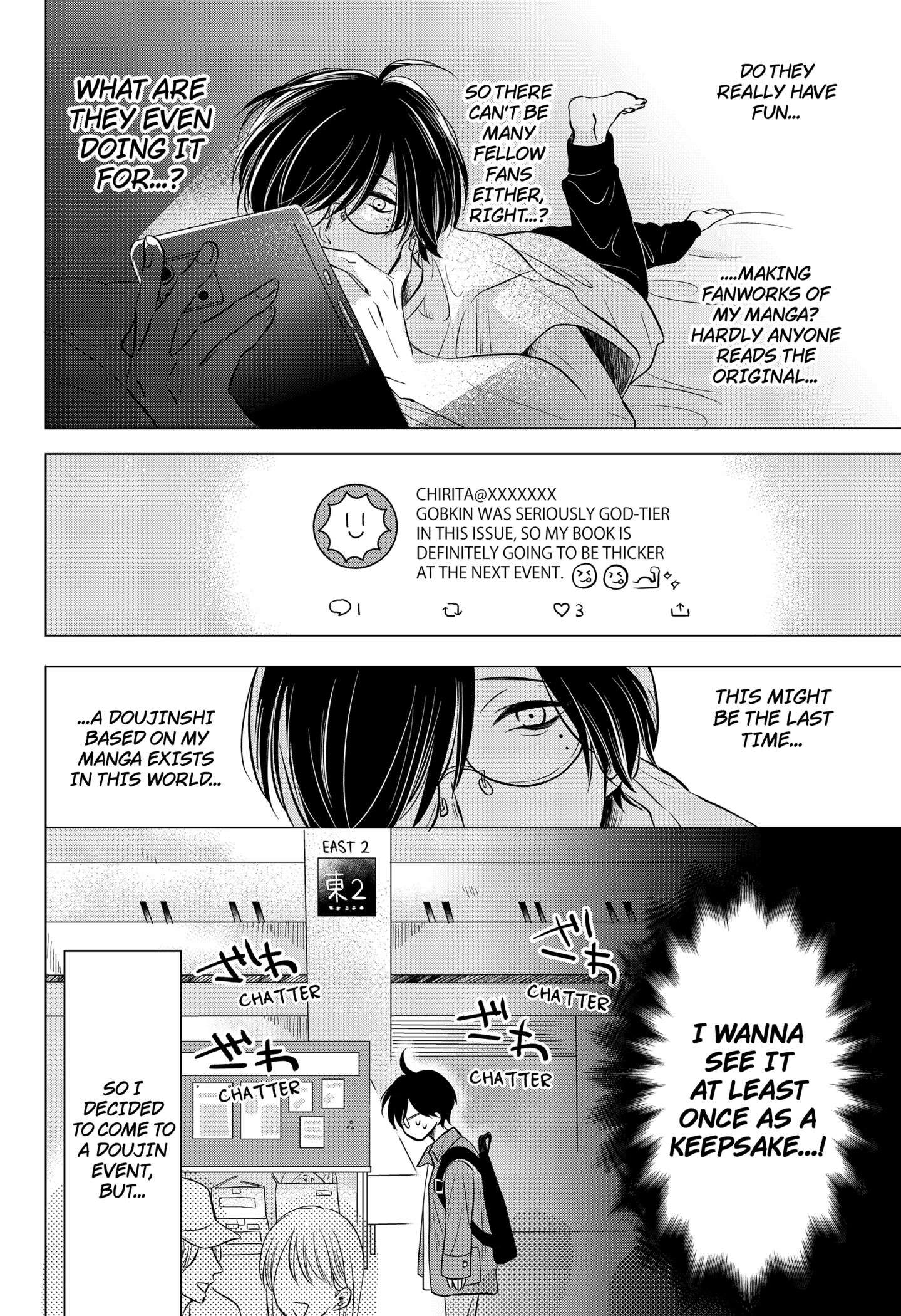Uchikirare Mangaka to Doujin Onna Chap 1 - Next Chap 2