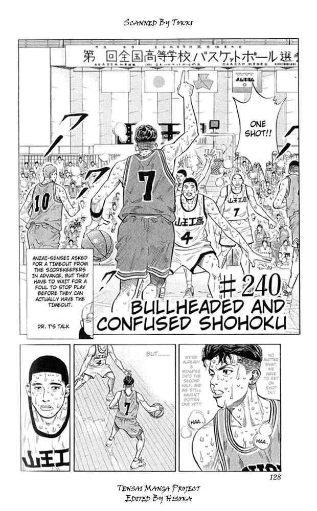 Slam Dunk Chap 240 - Next Chap 241