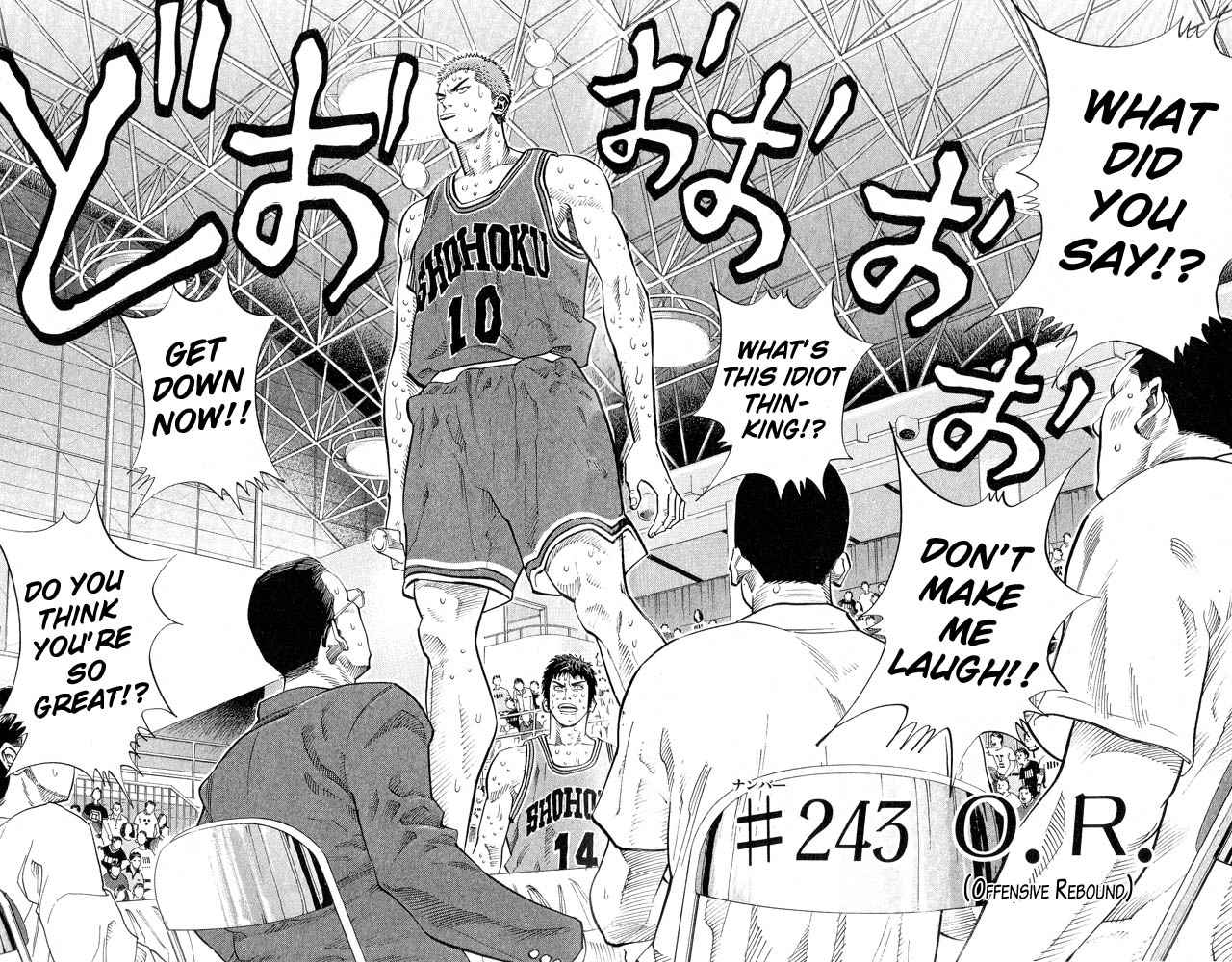 Slam Dunk Chap 243 - Next Chap 244