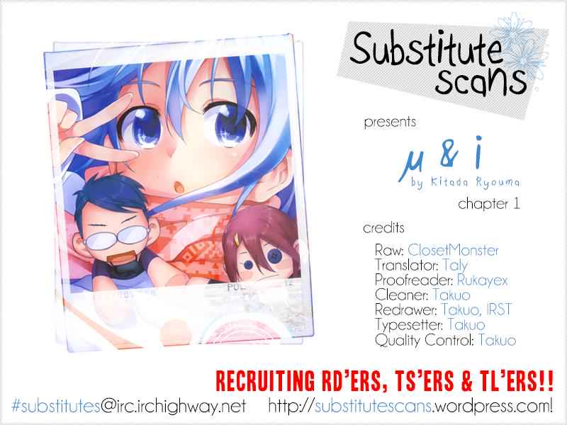 μ & I Chap 1 - Next Chap 2