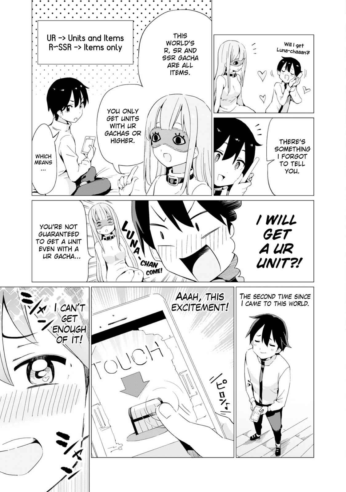 Gacha wo Mawashite Nakama wo Fuyasu Chap 4 - Next Chap 5