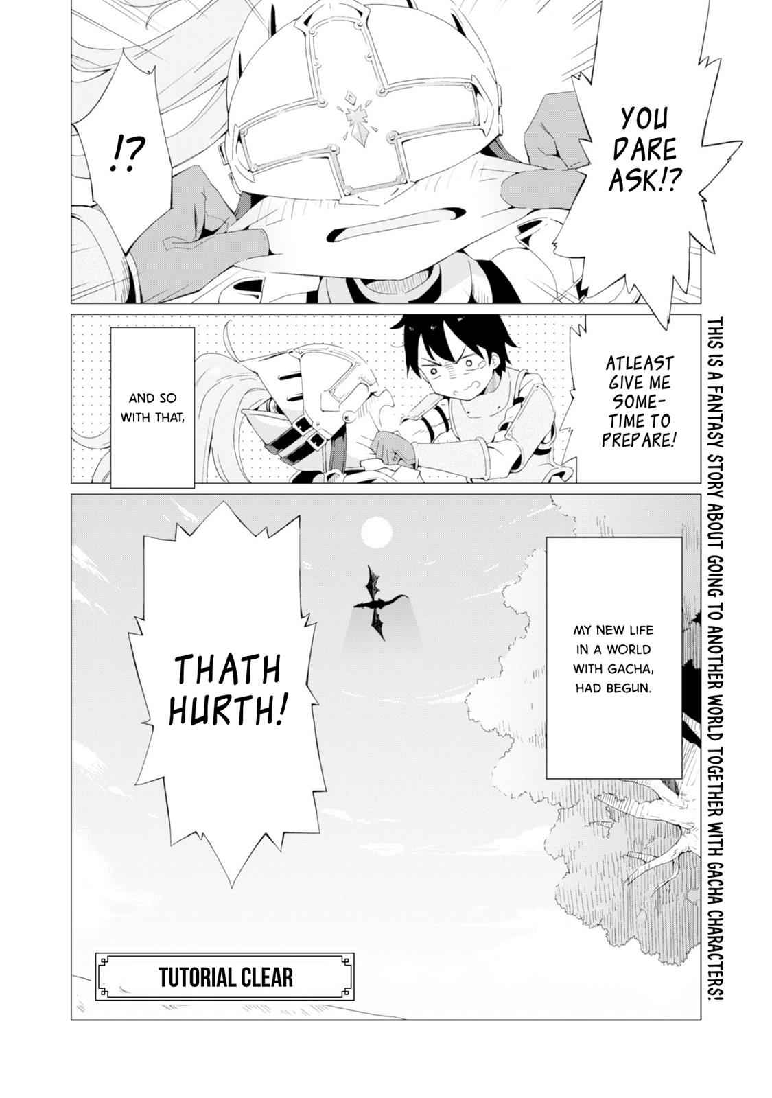 Gacha wo Mawashite Nakama wo Fuyasu Chap 1 - Next Chap 2