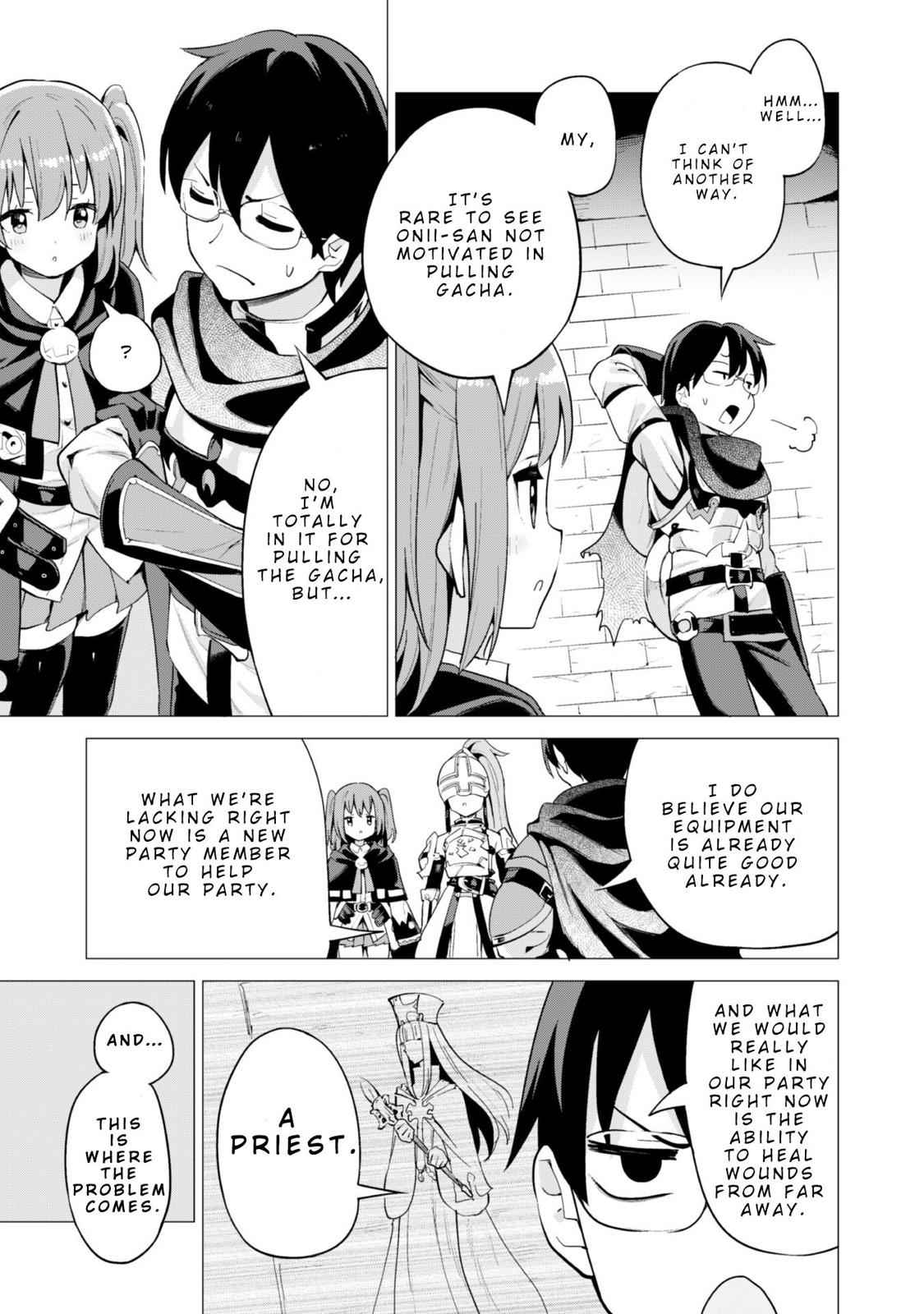 Gacha wo Mawashite Nakama wo Fuyasu Chap 16 - Next Chap 17