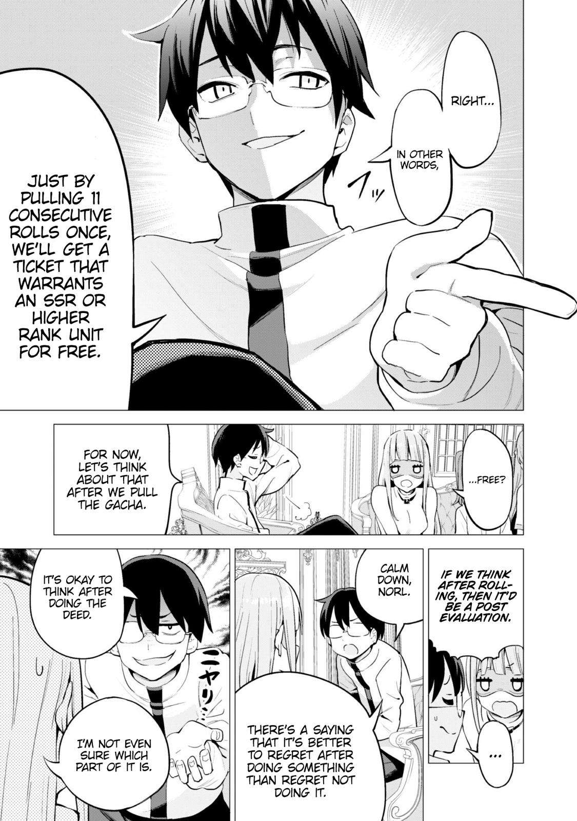 Gacha wo Mawashite Nakama wo Fuyasu Chap 23 - Next Chap 24