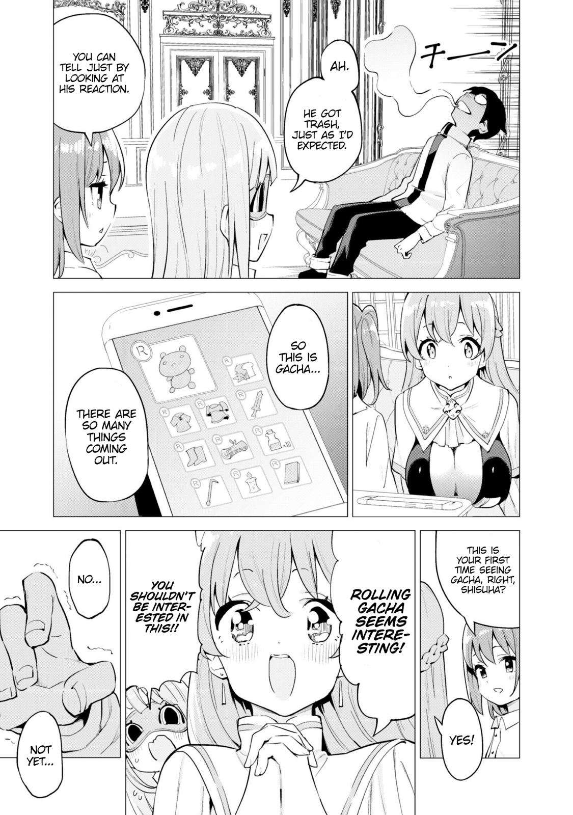 Gacha wo Mawashite Nakama wo Fuyasu Chap 23 - Next Chap 24