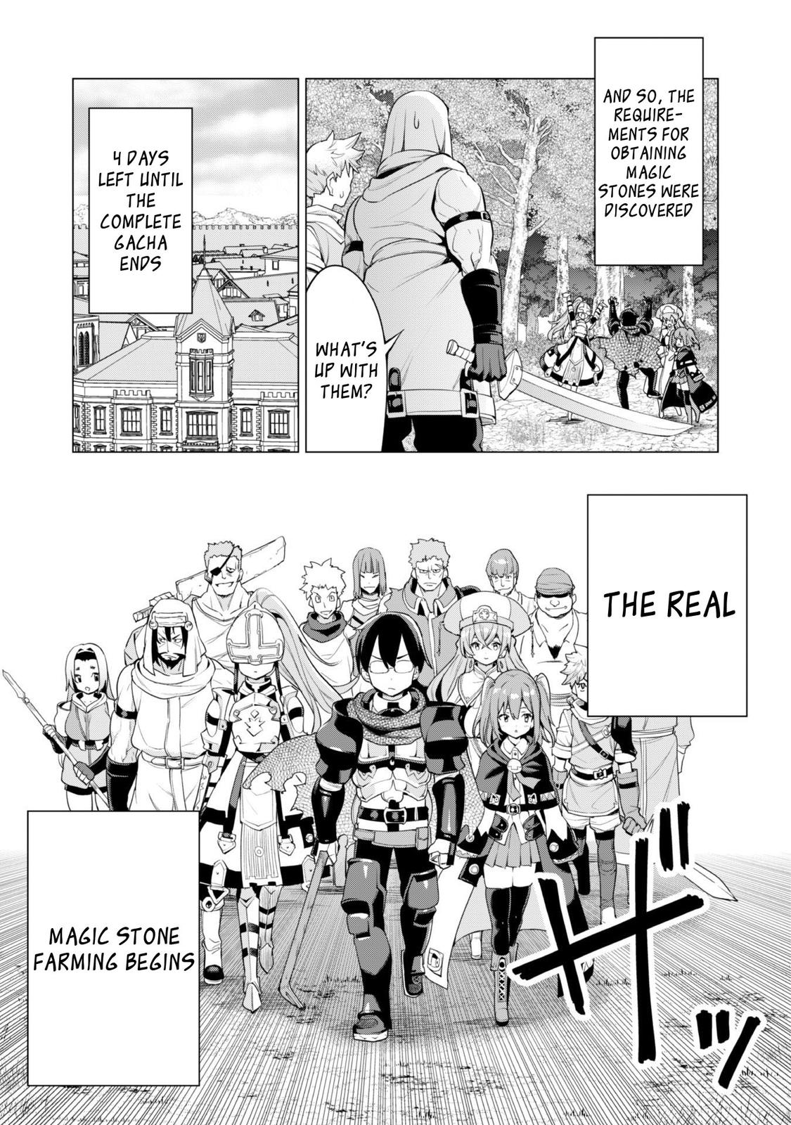 Gacha wo Mawashite Nakama wo Fuyasu Chap 35 - Next Chap 36
