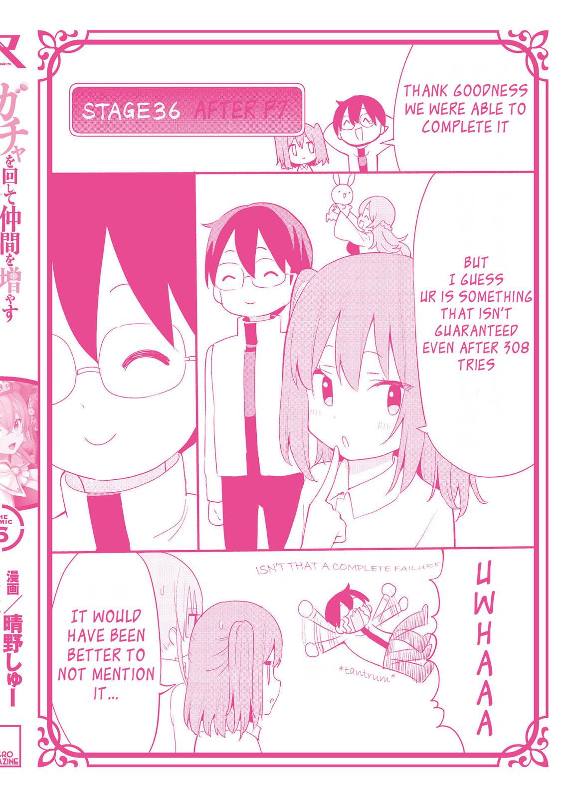 Gacha wo Mawashite Nakama wo Fuyasu Chap 36.5 - Next Chap 37.5