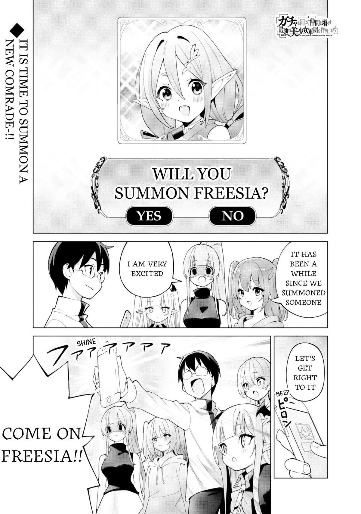 Gacha wo Mawashite Nakama wo Fuyasu Chap 75 - Next Chap 76