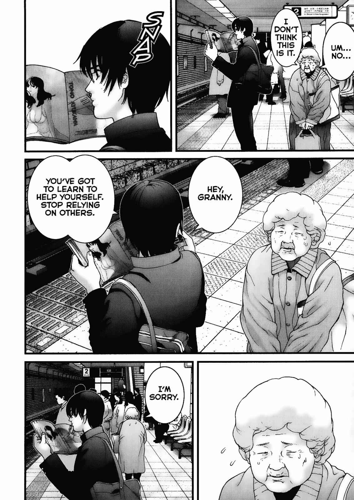 Gantz Chap 1 - Next Chap 2