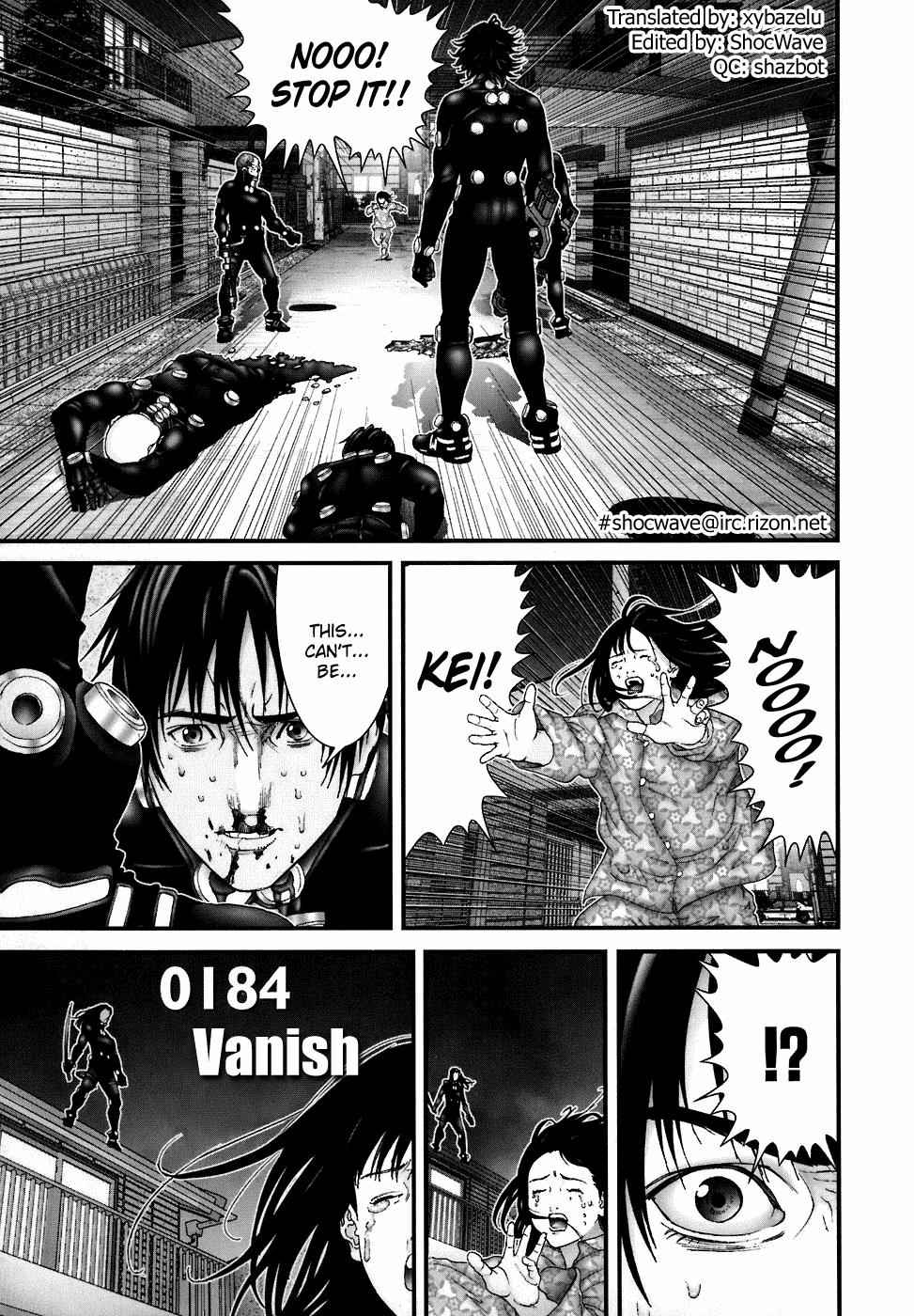 Gantz Chap 184 - Next Chap 185