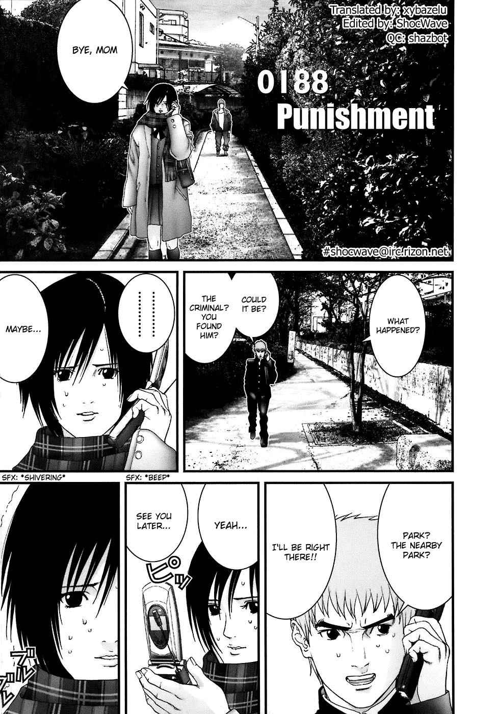 Gantz Chap 188 - Next Chap 189