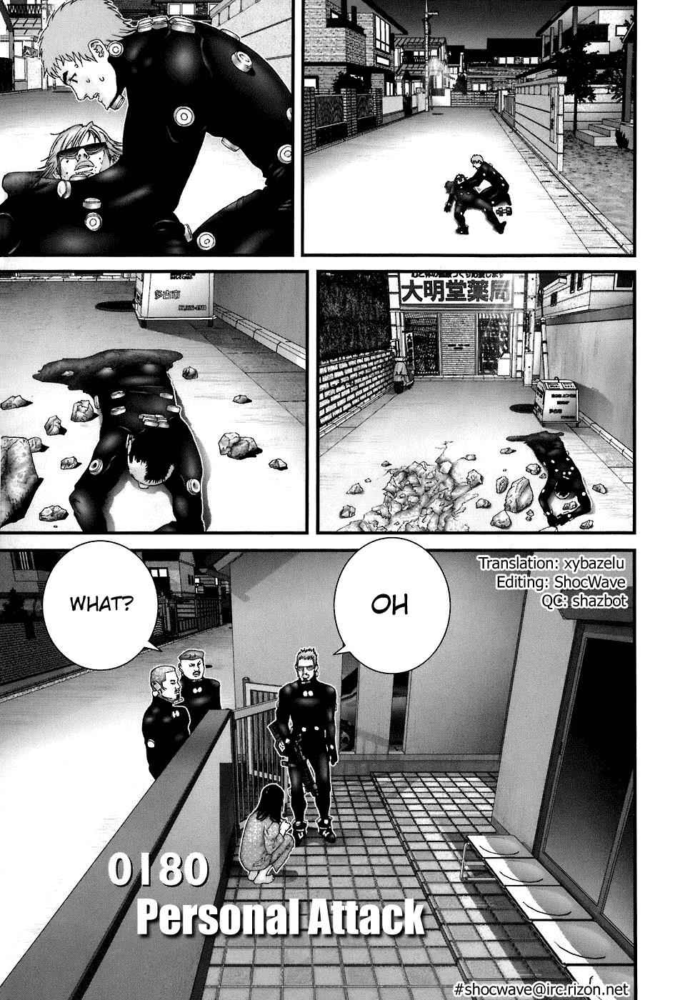 Gantz Chap 180 - Next Chap 181