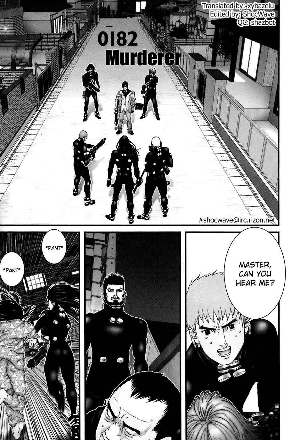 Gantz Chap 182 - Next Chap 183