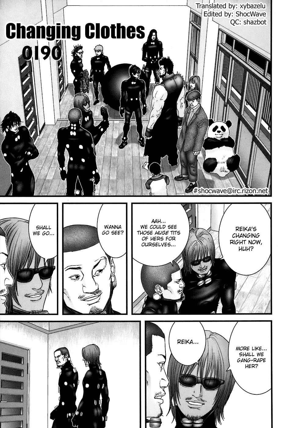 Gantz Chap 190 - Next Chap 191
