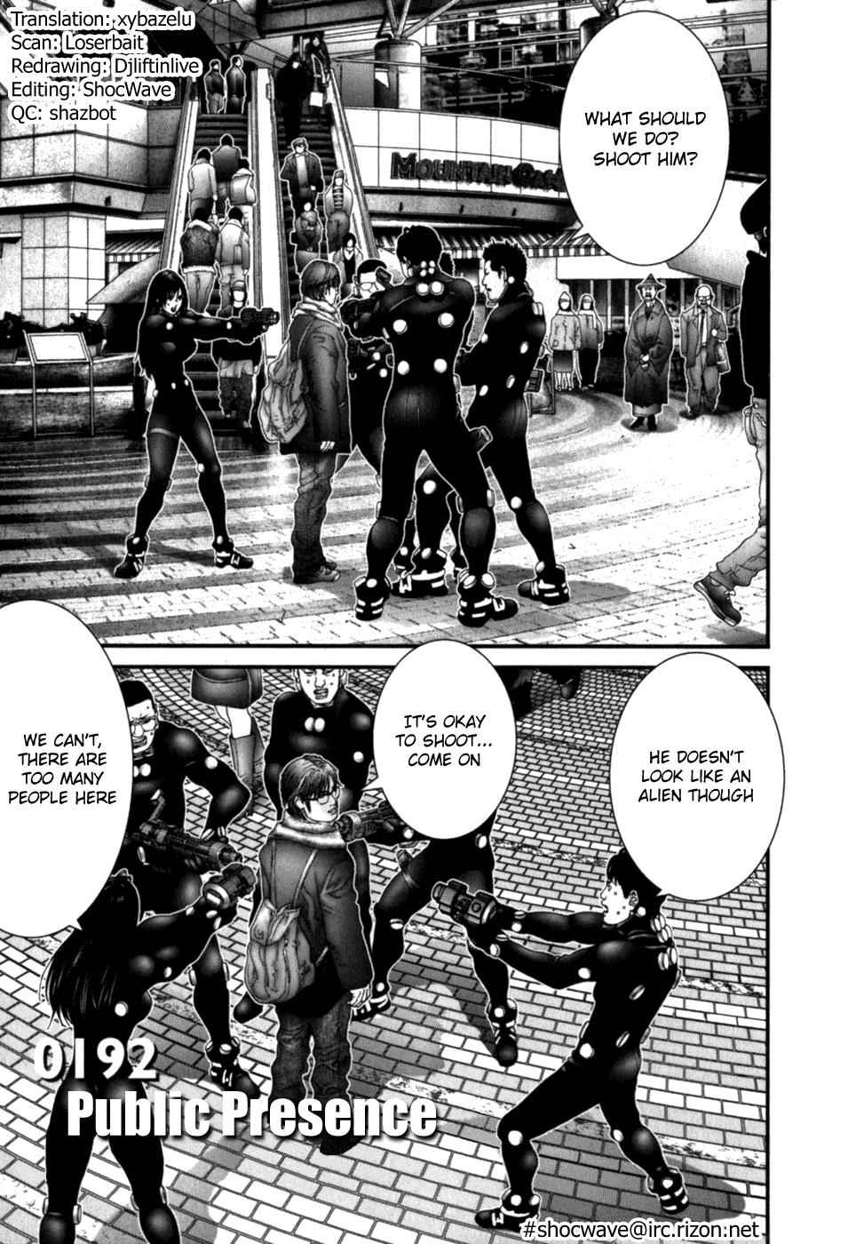 Gantz Chap 192 - Next Chap 193