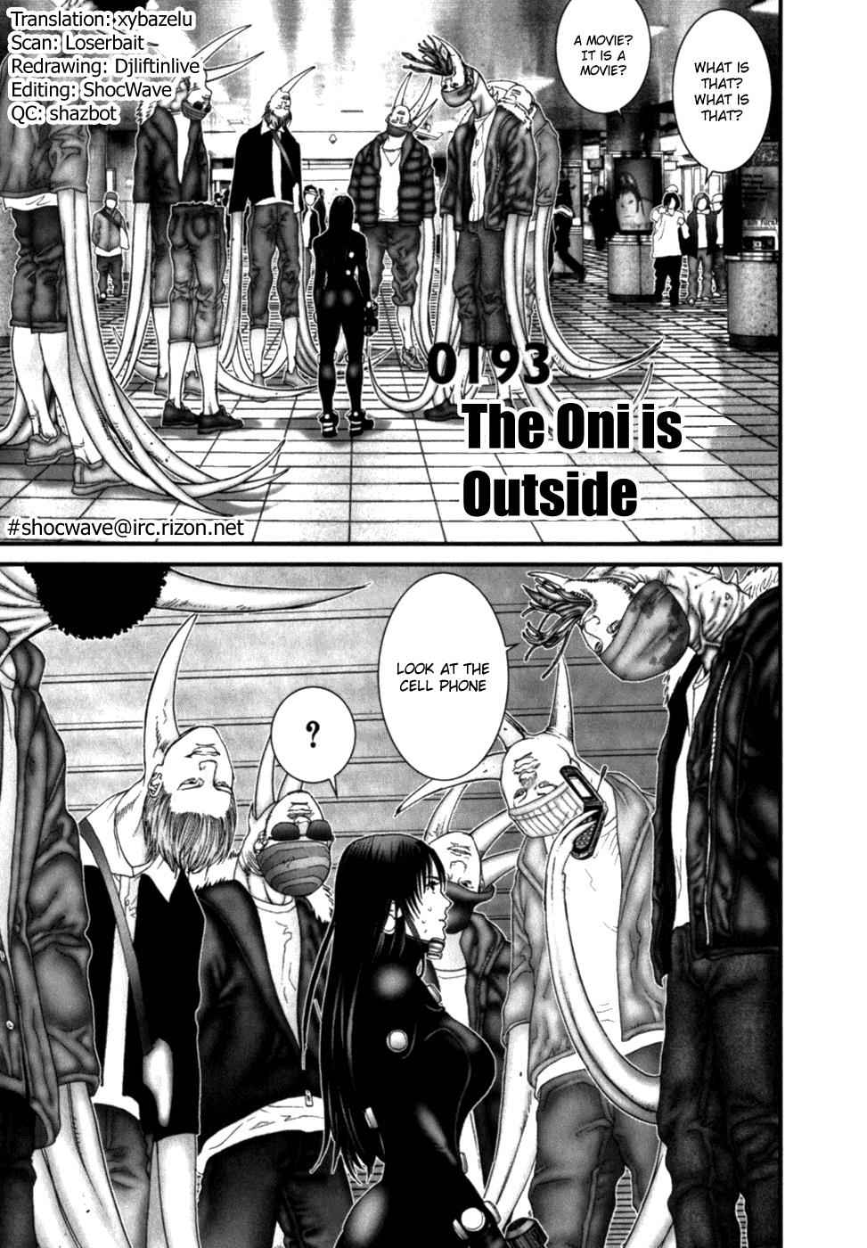 Gantz Chap 193 - Next Chap 194