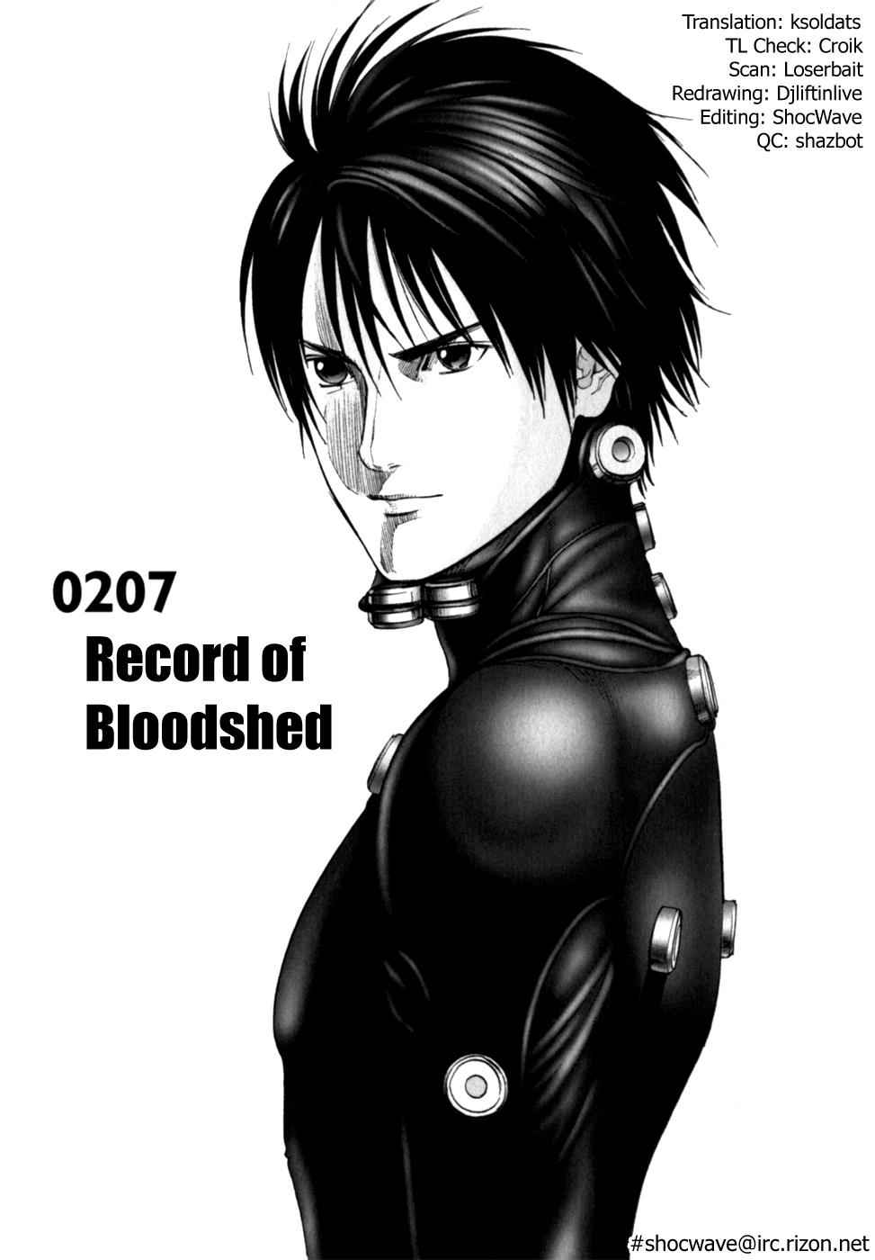 Gantz Chap 207 - Next Chap 208