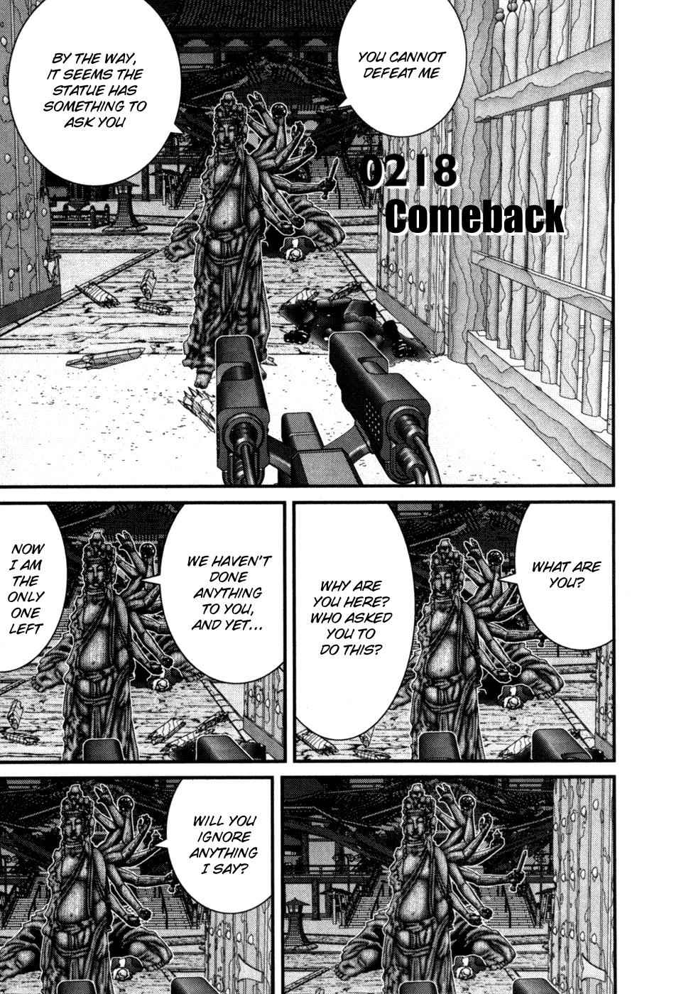Gantz Chap 218 - Next Chap 219