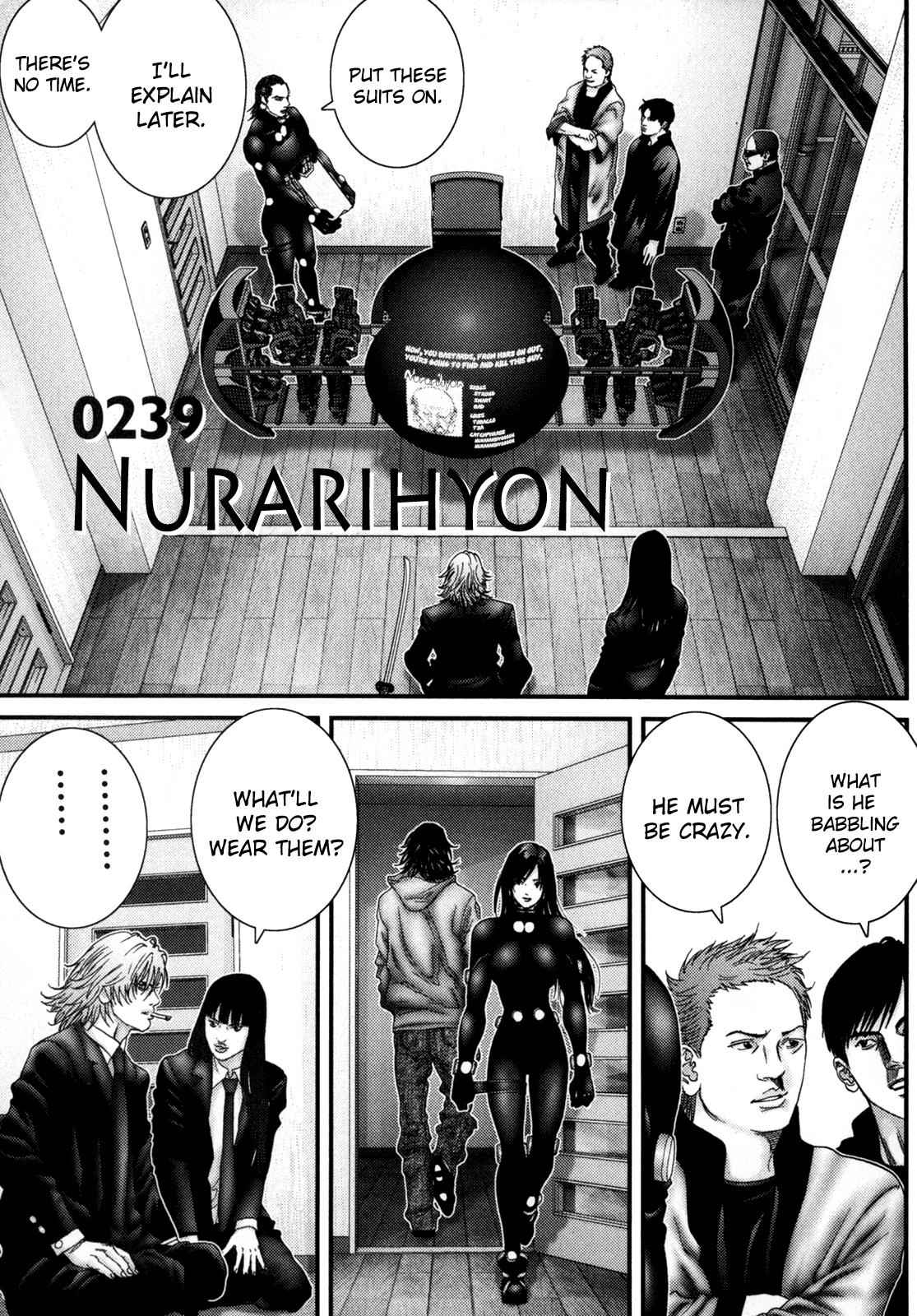 Gantz Chap 239 - Next Chap 240