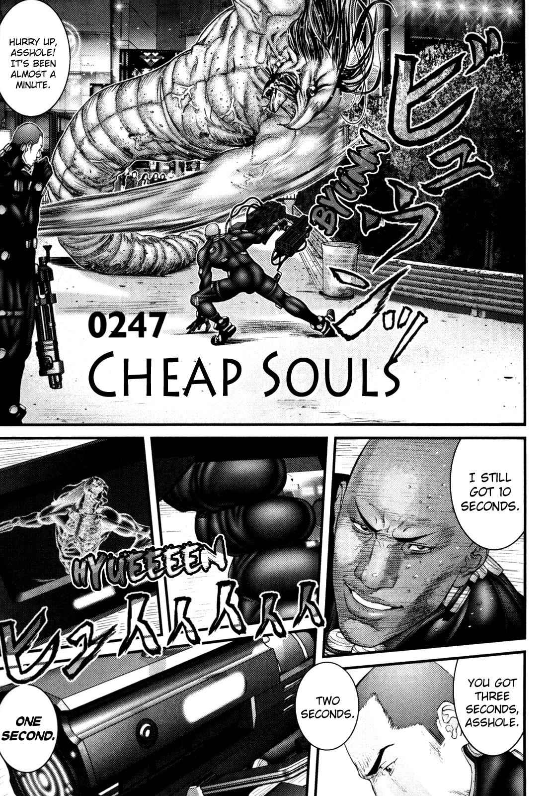 Gantz Chap 247 - Next Chap 248