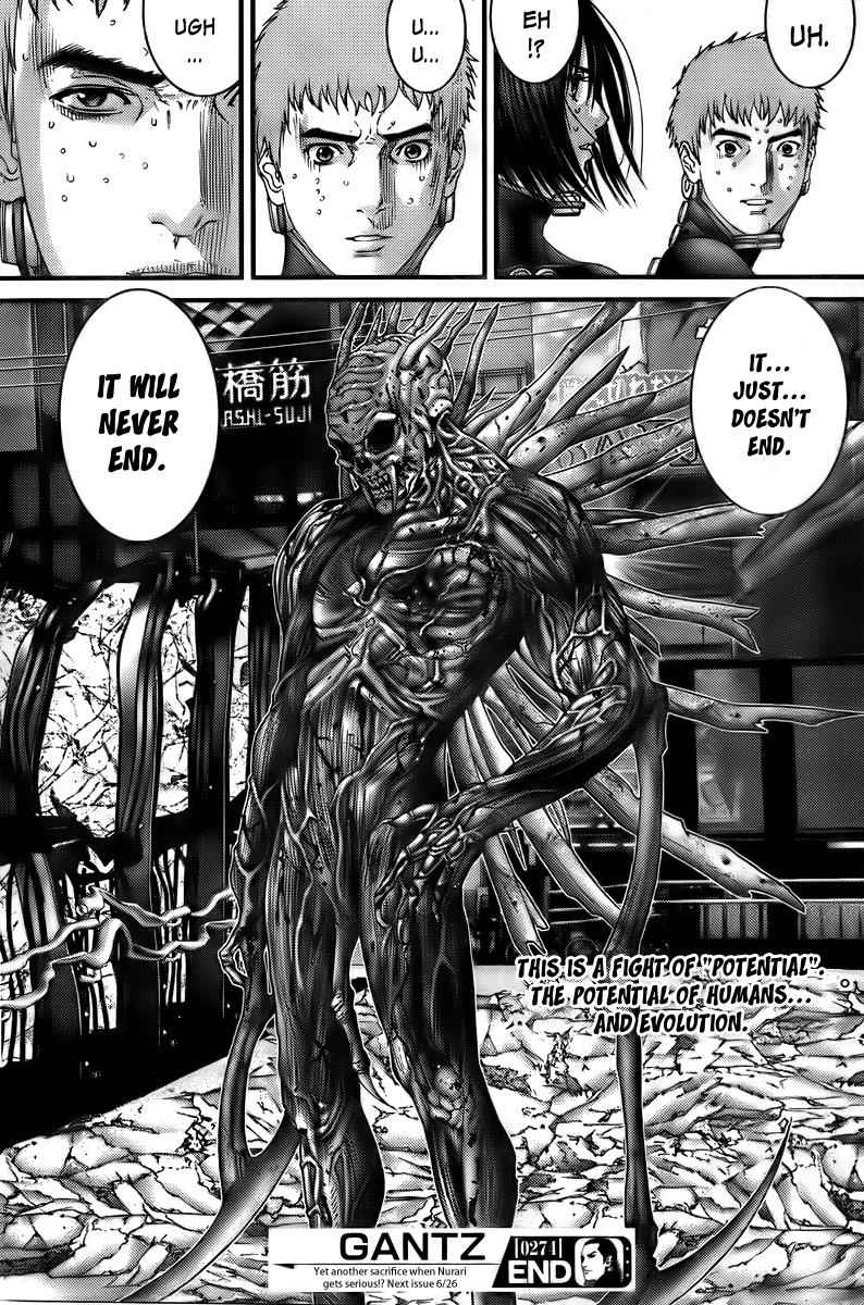 Gantz Chap 274 - Next Chap 275